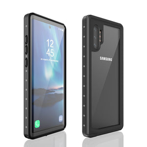 Waterproof Case for Samsung Galaxy S20 Ultra Note 10 9 Plus 360 Full-Body Rugged Clear Back Case Cover Silicone + PC - 380230 for Samsung S8 / Black / United States Find Epic Store