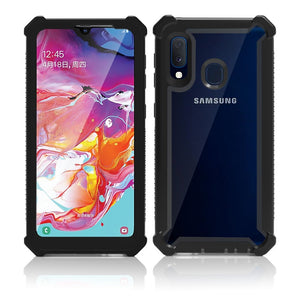 Black Heavy Duty Protection PC+TPU Case for Samsung Galaxy A32/A42/A52/72/4G/5G/A11/A21/A31/A02/A02S Shockproof Sturdy Cover - 380230 For Galaxy A32 5G / Black Phone Case / United States Find Epic Store