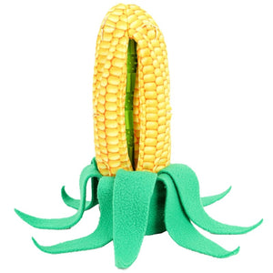 Dog Chewing Toy Tooth Cleaning Products Two-in-One Corn Food Leakage Plush Puzzle Training Toys Safe Bite-Resistant Durable - 200003723 Find Epic Store