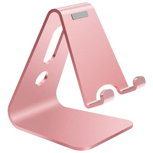 Universal Aluminium Stand Desk Holder For Apple Samsung Xiaomi Mobile Phone Holder For iPhone Metal Tablets Stand For iPad 2020 - 200001378 United States / Rose Gold Find Epic Store