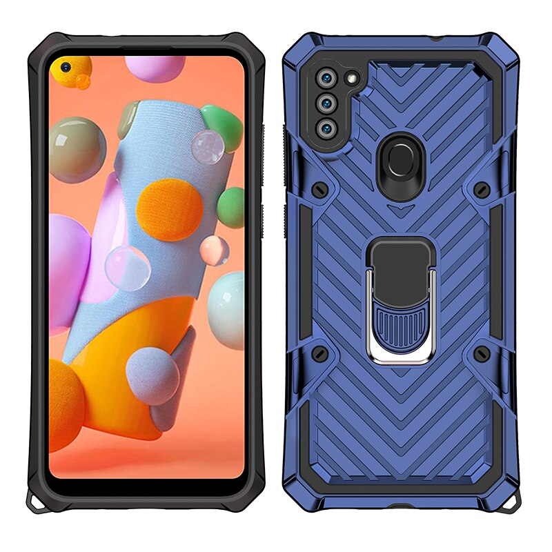 Car Mount Covers for Samsung Galaxy A01 A11 A21 Magnetic Kickstand Case for Samsung Galaxy A21S A31 Cases Military Protective - 380230 For Samsung A31 / Blue / United States Find Epic Store