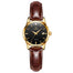 OLEVS Brown Leather Automatic Watch - 200363143 black / United States Find Epic Store