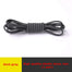Semicircle Shoelaces Elastic Kids Adult Safety No Tie Shoelace Suitable For All Kinds Of Shoes Leisure Sneakers Lazy Laces - 3221015 Dark Grey / United States / 100cm Find Epic Store