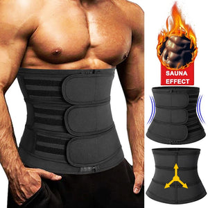 Mens Workout Waist Trainer Corset Neoprene Body Shaper Sauna Sweat Trimmer Waist Cincher Slimming Belly Belts Faja Shapewear - 0 Find Epic Store
