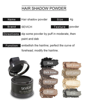 Sevich 12 Color Hairline Powder Hairline Shadow Cover Up Fill In Thinning Hair Unisex Hairline Shadow Powder Modified Gray Hair - 200001174 Find Epic Store