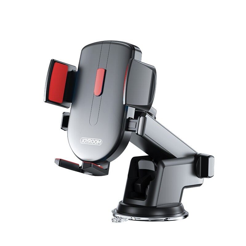 Joyroom Car Phone Holder Stand 360 Rotation Windshield Gravity holder Strong Sucker Dashboard Mount Support For Phone in Car - 5093004 United States / Red Find Epic Store