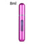 Portable Mini Refillable Perfume Bottle With Spray Scent Pump - 8 ml rose pink Find Epic Store