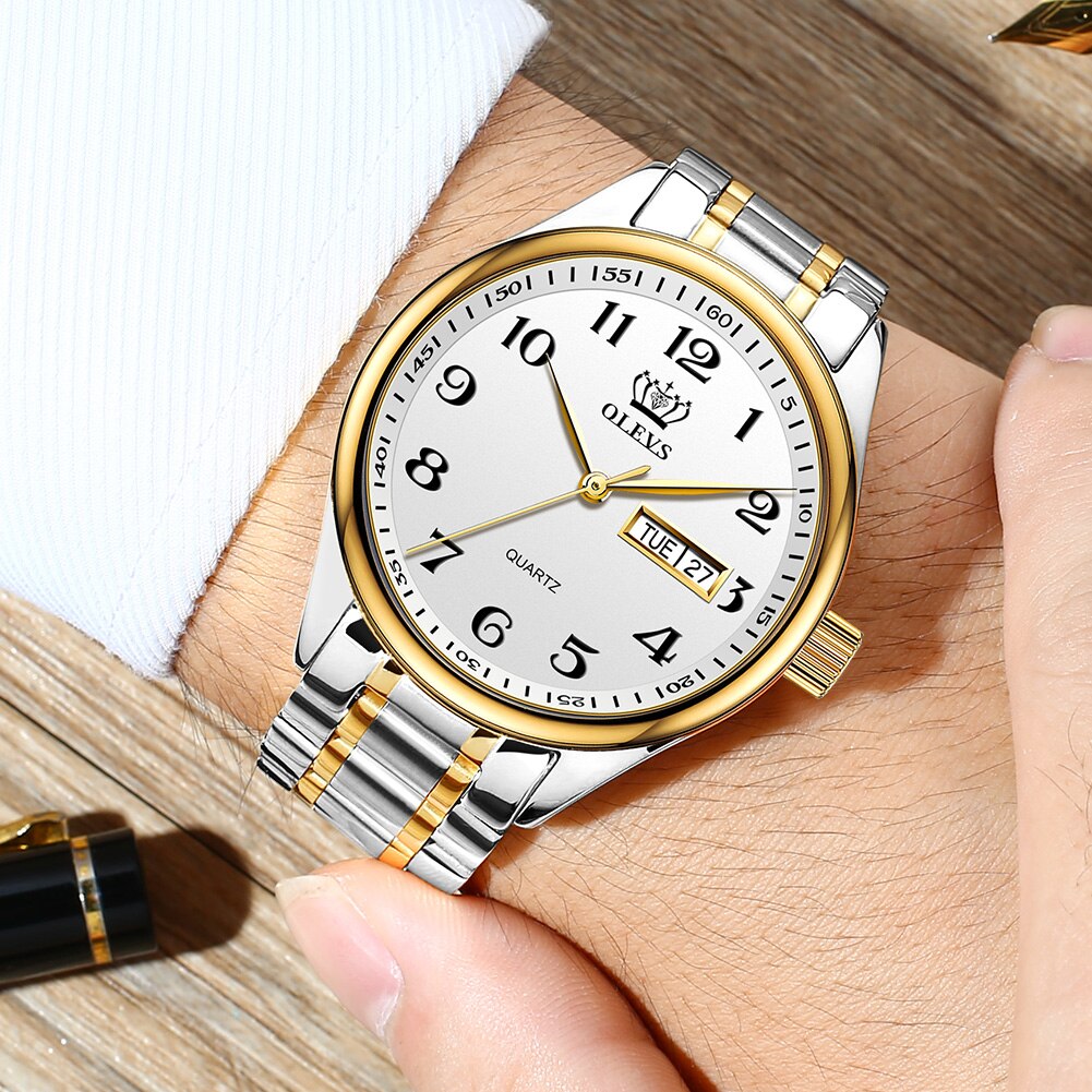 OLEVS Lovers Couple Luxury Quartz Wrist Watches - 200362143 Find Epic Store
