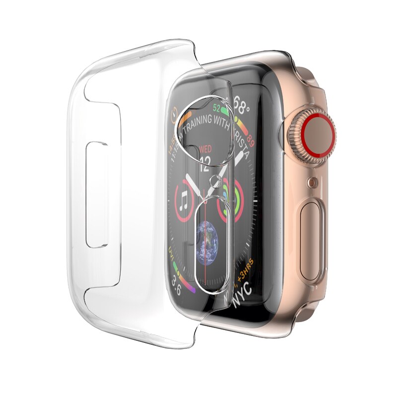Watch Cover for Apple Watch Series 6 Se 5 4 3 44mm 42mm for IWatch Case 6 5 Se 4 3 40mm 38mm Screen Protector PC Frame Cover - 200195142 United States / transparent / 38mm Find Epic Store