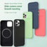 Lens Protection for iPhone 12/12 Pro/12 Pro Max Case Silky Magnetic Silicone PC Phone Back Cover - 380230 Find Epic Store