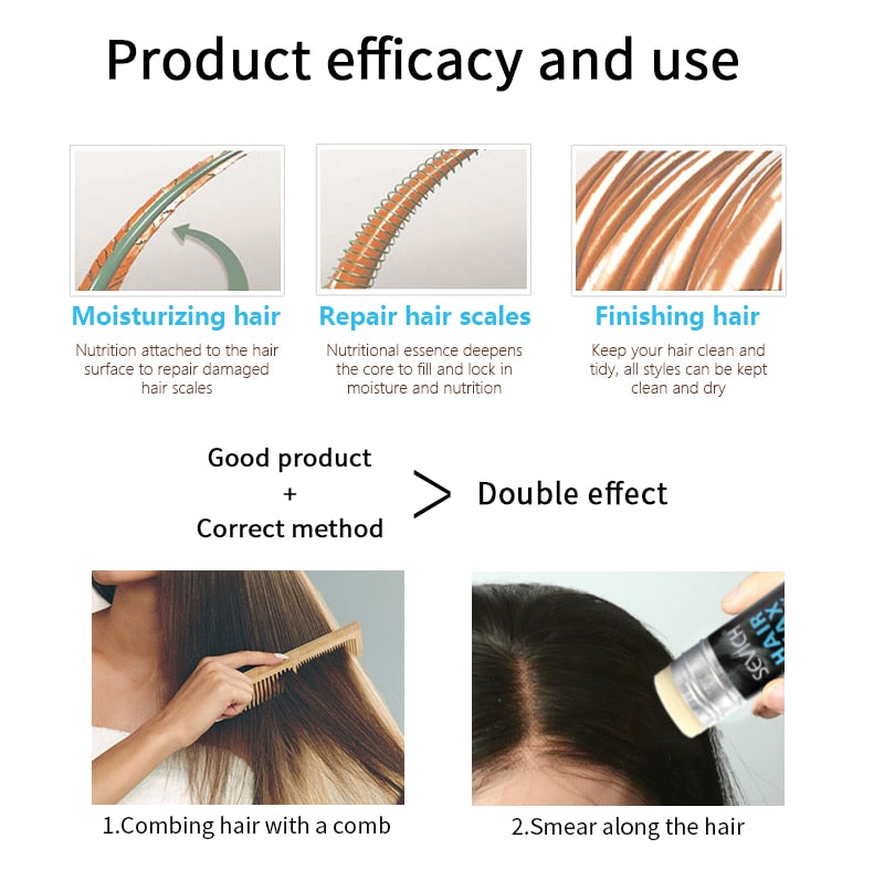 Sevich Hair Edge Control Gel Stick Thin Hair Perfect Hair Line Styling Smooth Frizzy Hairs Non Greasy 75g - 200001186 Find Epic Store