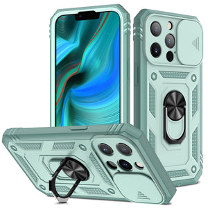 Case for iPhone 13 Pro Max 13 Pro Case with Magnetic Ring Kickstand and Camera Cover, Military Grade Shockproof Protective Case - 0 Find Epic Store