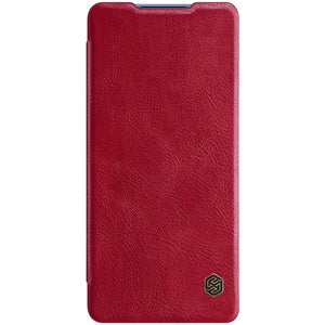 NILLKIN QIN Flip Cover For Samsung Galaxy S20 FE 2020 Leather Back Cover Card Pocket Phone Case For Samsung Galaxy S20 FE - 380230 for S20 FE 2020 / red / United States Find Epic Store