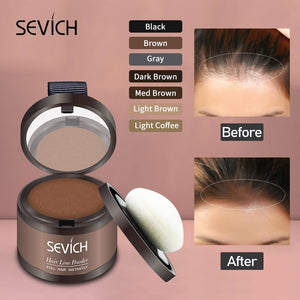 Sevich Magical Fluffy Hairline Powder Hair Line Shadow Hair Concealer Root Cover Up Gray Coverage Unisex Instantly 8 Color - 200001174 Find Epic Store