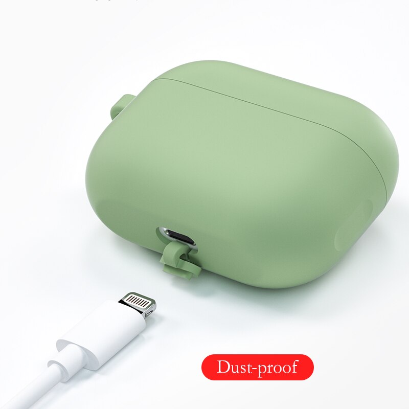 Suitable for Apple AirPods Pro Bluetooth headset silicone protector cover 2.5mm thick anti-drop Case for AirPods Pro Case - 200001619 Find Epic Store