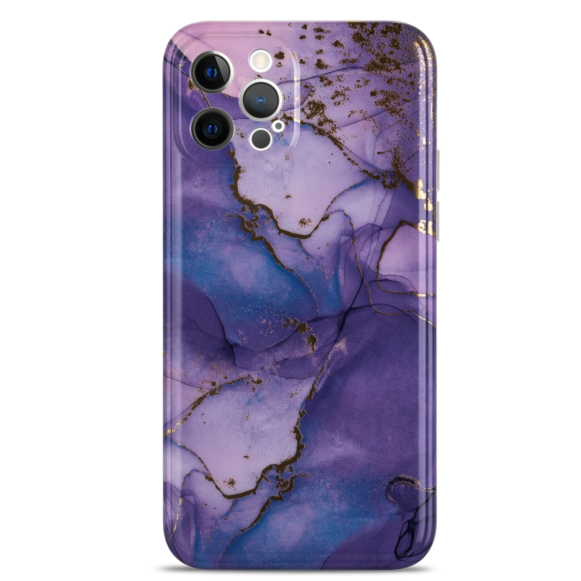 For iPhone 11 12 Pro XS Max XR X Mini 7 8 Plus Case, Marble Slim Shockproof Flexible Bumper TPU Soft Case Rubber Silicone Cover - 380230 for iPhone 7 / Purple / United States Find Epic Store