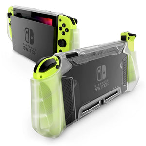 For Nintendo Switch Case MUMBA Series Blade TPU Grip Protective Cover Dockable Case Compatible with Console & Joy-Con Controller - 200003126 United States / Clear Find Epic Store