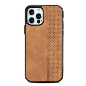 Shockproof Leather Case for iPhone 12 Pro Max/iPhone 12 mini Cover, Fitted PC Protection Cover for iPhone 12Pro Wireless charging - 380230 for iPhone 12 Mini / Light Brown / United States Find Epic Store