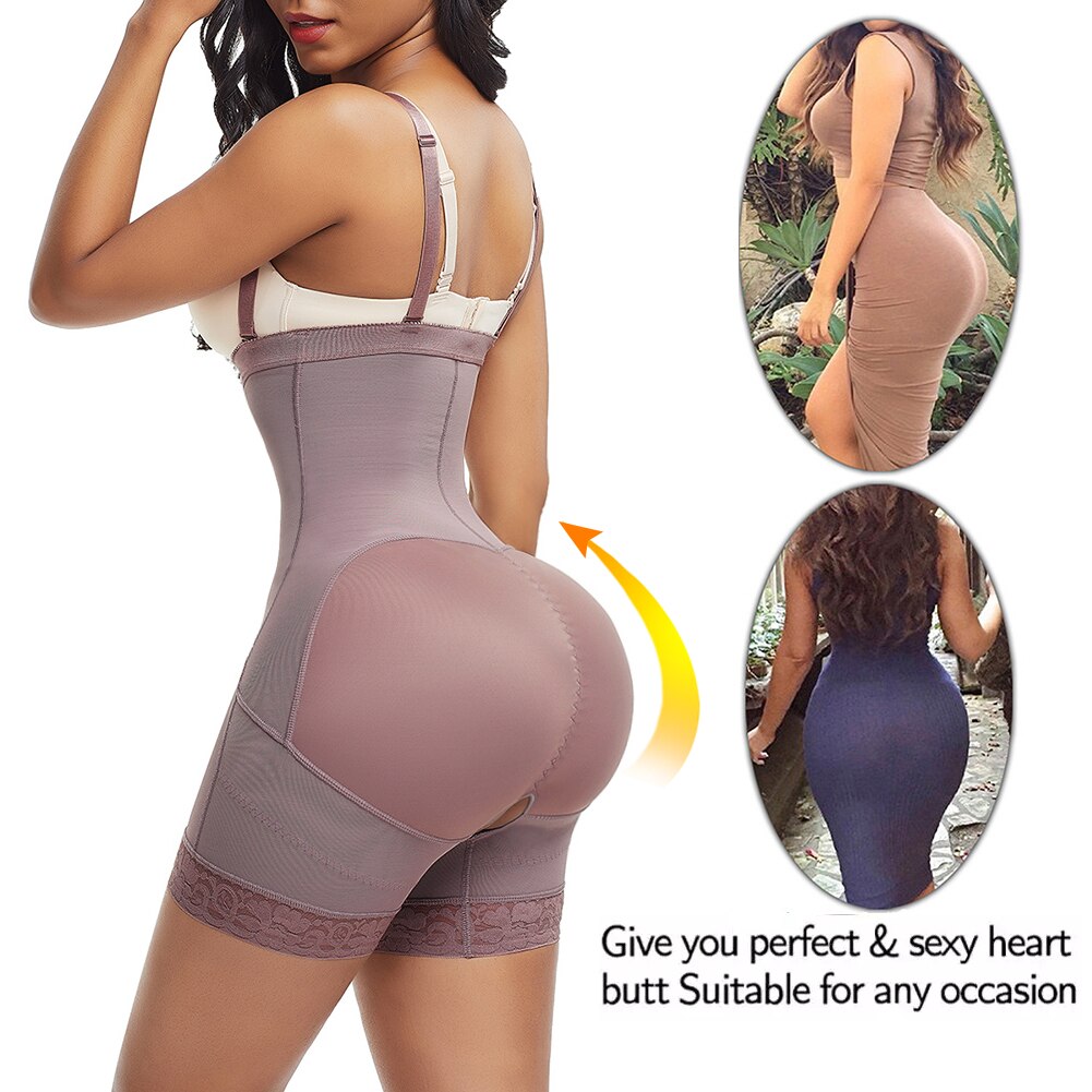 Butt Lifter Body Shapewear Tummy Control Panties Women Binders Shapers Waist Trainer Corset Slimming Belt Underwear Faja - 31205 Find Epic Store