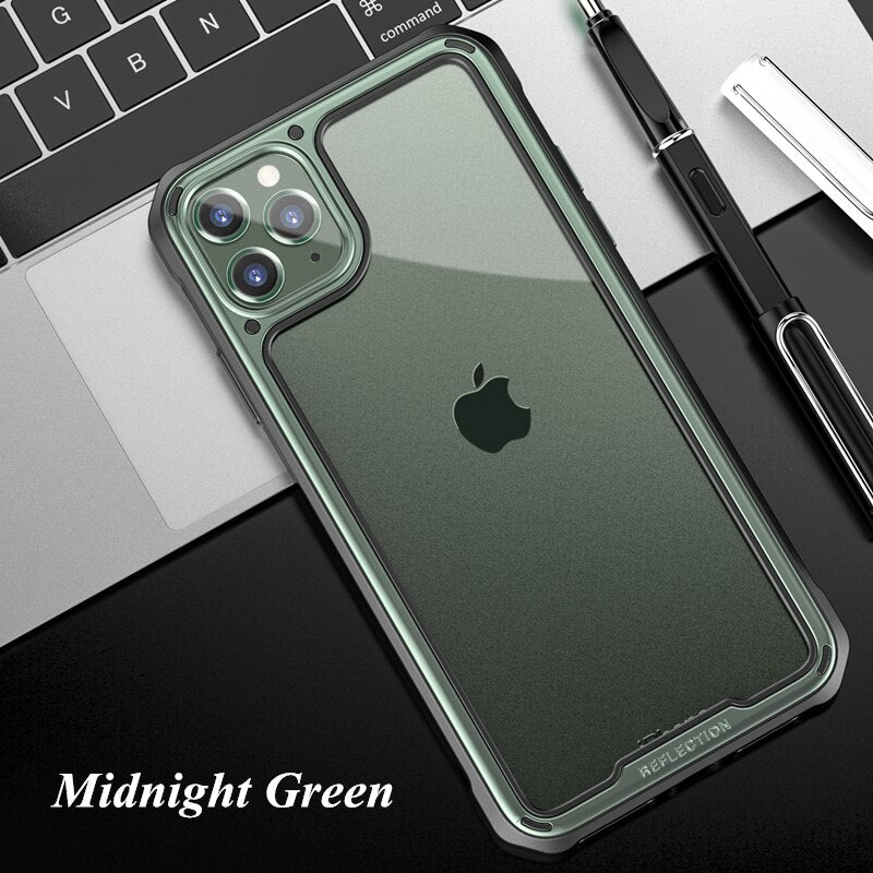 Shockproof Silicone Case For iPhone 11/11 Pro/Pro Max - Hard PC Clear - 380230 for iPhone 11 / Midnight Green / United States Find Epic Store