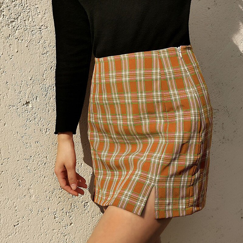 All-match Women Plaid Skirt - 349 Find Epic Store