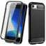 For iPhone SE 2020 Case with Screen Protector, Rugged Shock Resistant, Anti-Scratch Soft TPU Protective Case - 380230 for iPhone 7 / Black / United States Find Epic Store