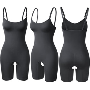 Bodysuit Shapewear Women Full Body Shaper Tummy Control Slimming Sheath Butt Lifter Push Up Thigh Slimmer Abdomen Shapers Corset - 31205 Black / M / United States Find Epic Store