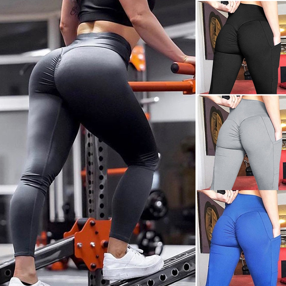 Workout Leggings for Women Seamless Leggings Sports Pants Butt Lift Tummy Control Compression Legging Fitness Running Leggings - 200000865 Find Epic Store