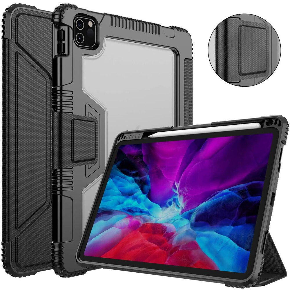 For iPad Pro 11 2020 Shockproof PU Bumper Hard PC Leather Flip Cover For iPad Pro 11 2020 Tablet Case - 200001091 Find Epic Store