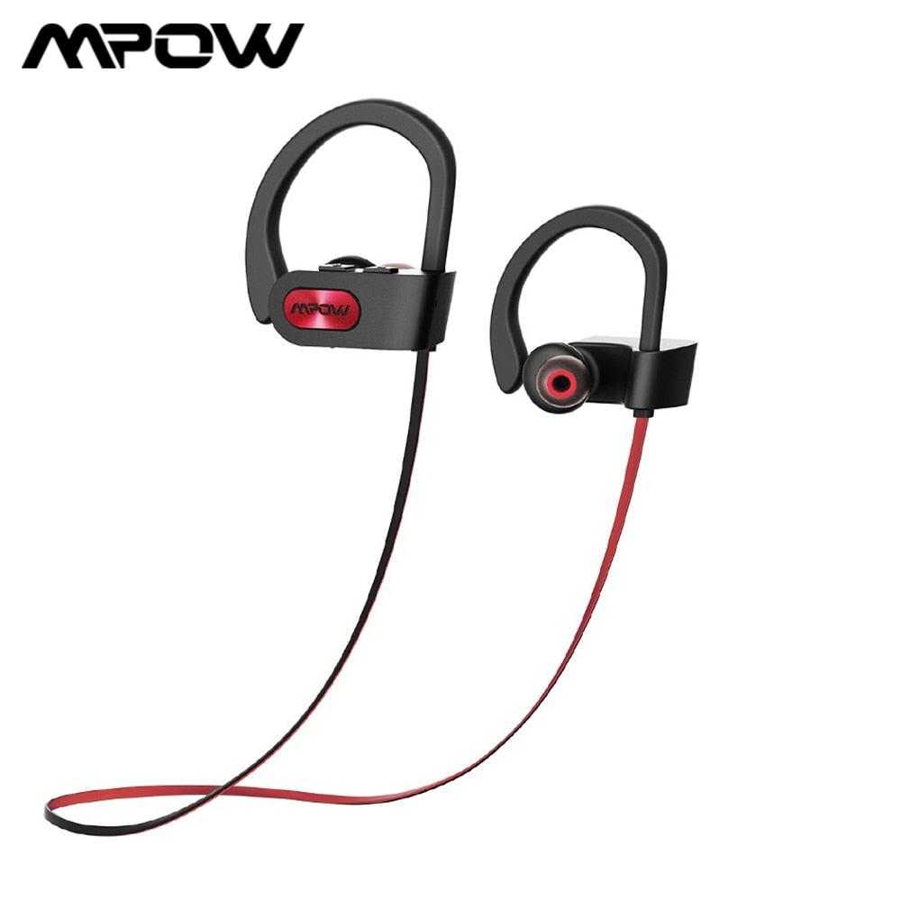 Outdoor Wireless Sports Earphones Flame 088AR Bluetooth Earphone Portable IPX7 Waterproof In-ear Earbuds Handsfree Headset - 63705 Find Epic Store