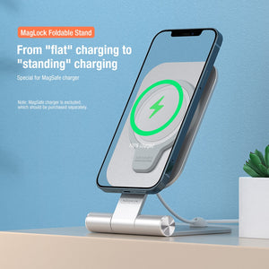 NILLKIN Wireless Charger Foldable Stand Fast Charge Phone Stand Multifunctional Wireless Charging Pad For iPhone Samsung XiaoMi - 200001378 Find Epic Store