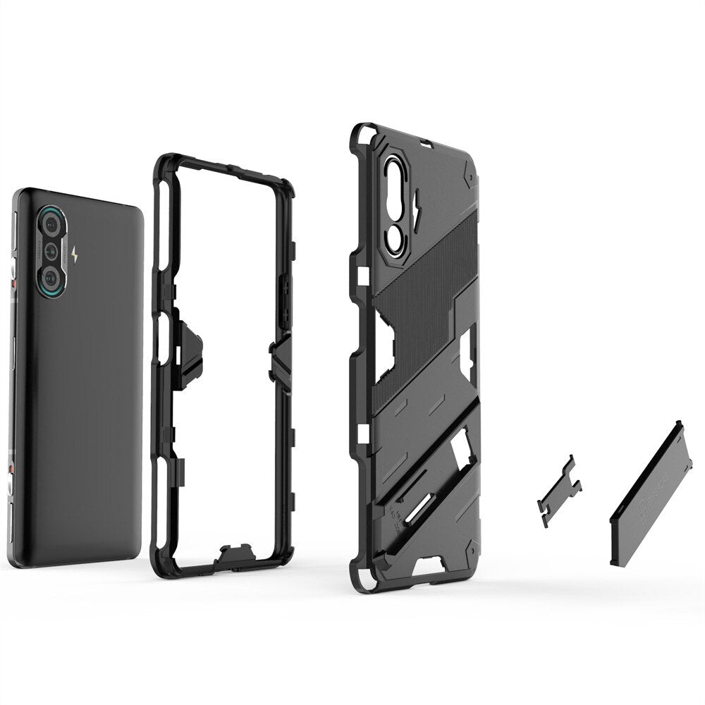 Shockproof XiaoMi Redmi K40, Note 9, Note 9 Pro, Note 9s/ Note 10, Note 10 Pro, Note 10S Lens Protection Case and RIng Holder - 380230 Find Epic Store