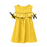 Girls Ruffles Ruched Solid Princess Dresses - 31110 Yellow / 2-3 Years / United States Find Epic Store