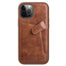 For iPhone 12 Pro Max iPhone 12 Mini Cases, Luxury PU Leather Case Wallet Flip Cover Buckle for iPhone Phone 12 Fundas - 380230 for iPhone 12 Mini / Brown / United States Find Epic Store