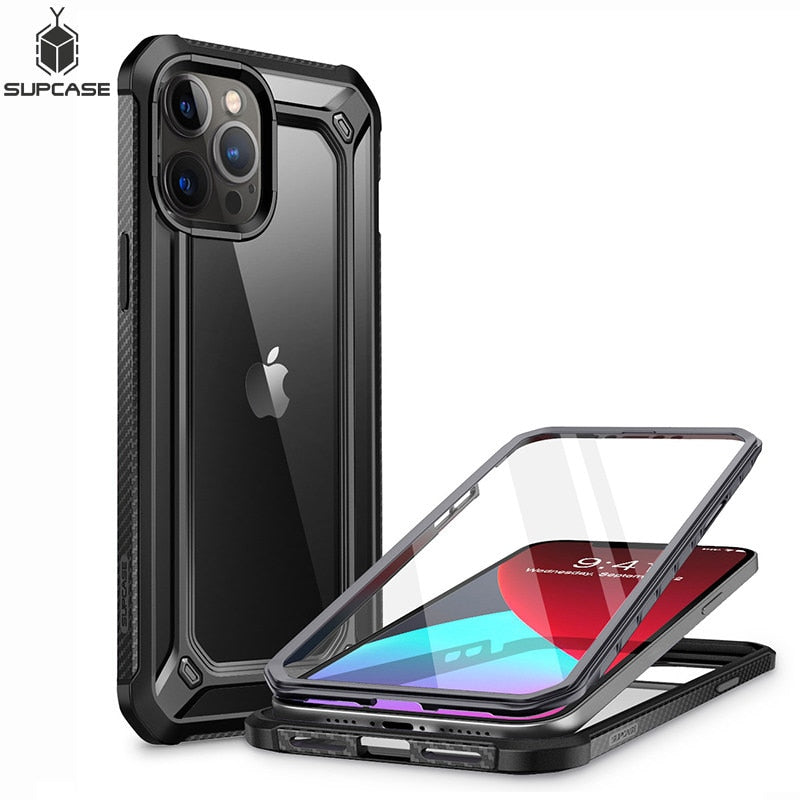 For iPhone 12 Pro Max Case 6.7 inch (2020 Release) UB EXO Pro Hybrid Clear Bumper Cover WITH Built-in Screen Protector - 380230 Find Epic Store