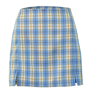 All-match Women Plaid Skirt - 349 BS0231-3 / S / United States Find Epic Store