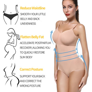 Bodysuit Shapewear Waist Trainer Full Body Shaper Women Tummy Control Slimming Sheath Abdomen Shapers Slim Corset Modeling Belt - 31205 Find Epic Store