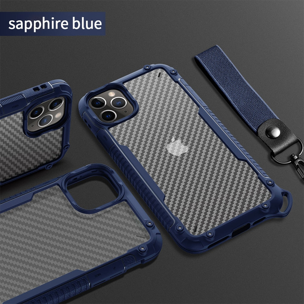 Shockproof Case For iPhone X/XR/XS/XS Max/11/11 Pro/11 Pro Max/12/12 Pro/12 Mini/12 Pro Max Wrist Strap Phone Holder Cases Cover - 380230 For iPhone X / Blue / United States Find Epic Store