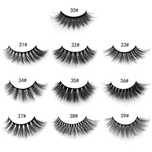 Wholesale Eyelashes/ 10/50/100 Pieces of 3d Mink Natural Eyelashes - 200001197 Find Epic Store