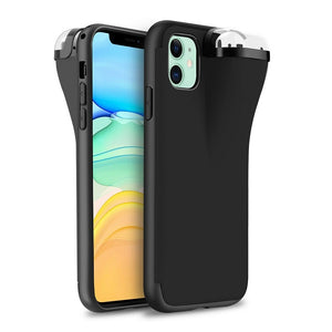 2in1 Phone Case Earphone Storage Box for iPhone 11 Pro max with AirPods Soft Silicone Cover Headset Caps Hybrid Hard Case - 380230 Find Epic Store
