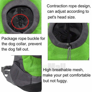 2020 New Pet Carrier Dog Bag Backpack Bleathable Mesh Puppy Shoulder Bag Cat Chest bag - 200003719 Find Epic Store