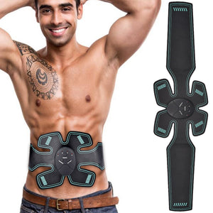 Waist Abdominal Muscle Stimulator Electro Muscle Stimulation Body Slimming Massager EMS Trainer ABS Stimulator Fitness Training - 201222206 Find Epic Store