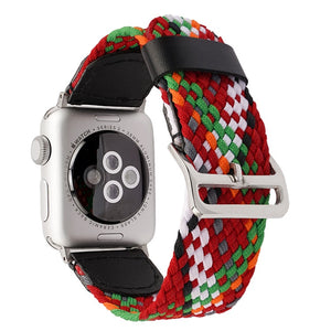 Nylon Braided for Apple Watch Band 38mm 40mm 44mm 42mm Fabric Nylon Belt Bracelet for IWatch Series 6 3 4 5 Se Strap - 200000127 United States / color / For 38mm and 40mm Find Epic Store