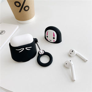 Silicone Case for AirPods 2/1 Cover Cute Faceless man Anime Earphone Accessories Protector for Apple AirPods Cases - 200001619 Find Epic Store