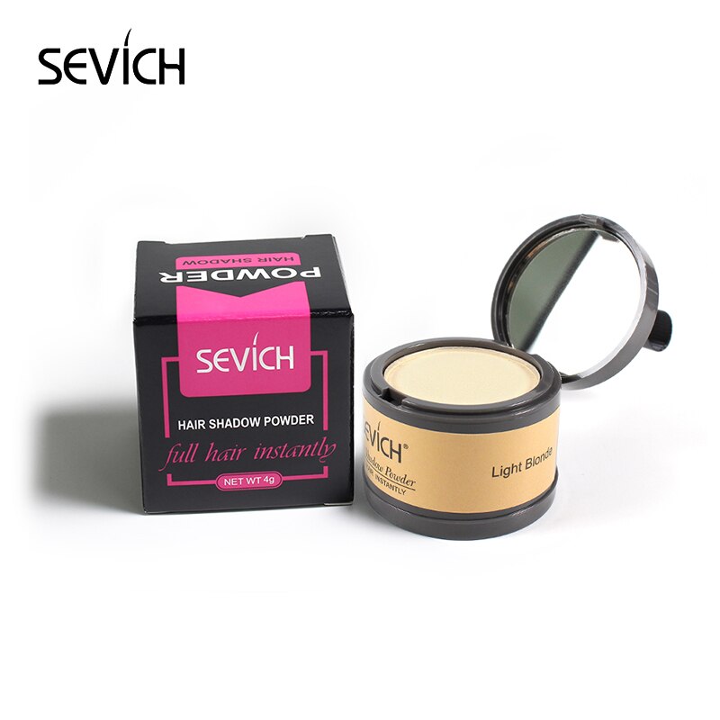 Sevich Hair Fluffy Powder water proof hair line powder black brown Instantly Root Cover Up Hair Shadow Powder Unisex 10 color - 200001174 United States / Light blonde Find Epic Store
