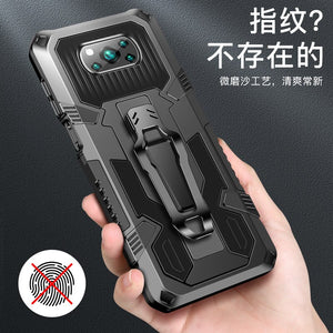 Gray Color Case - Shockproof Case For Xiaomi POCO X3 NFC Redmi Note 10 9 9S 7 8 5 10 Pro 9A 9C For Xiaomi POCO X3 Rugged Hybrid Armor Stand Covers - 380230 Find Epic Store