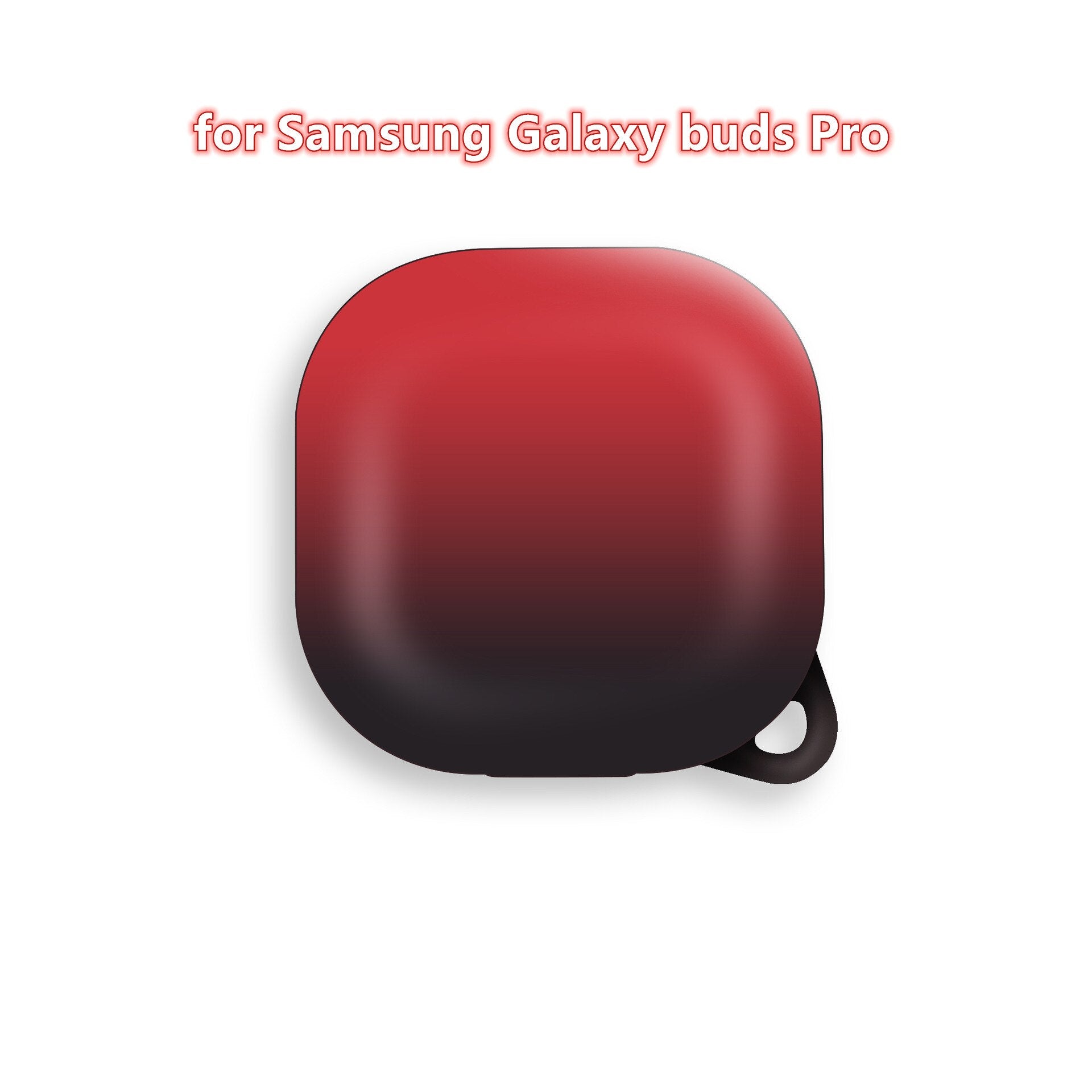 Suitable for Samsung Galaxy buds Pro/Galaxy buds Live/Galaxy buds wireless Bluetooth headset gradually PC drop protection Cover - 200001619 United States / Black red Pro Find Epic Store