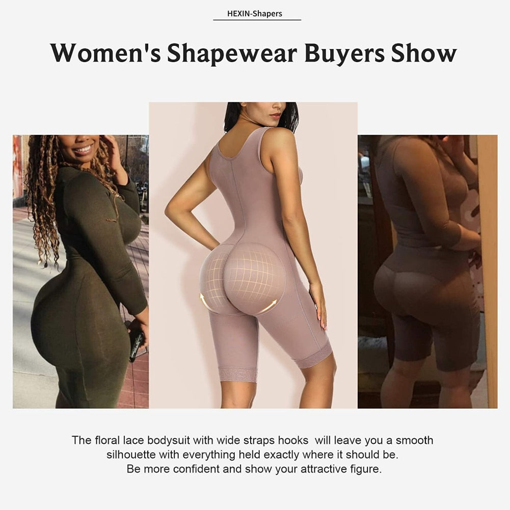 Colombian Reductive Girdles Butt Lifter Waist Trainer Body Shaper Bodysuit Women Binders Shapers Slimming Underwear Shapewear - 31205 Find Epic Store
