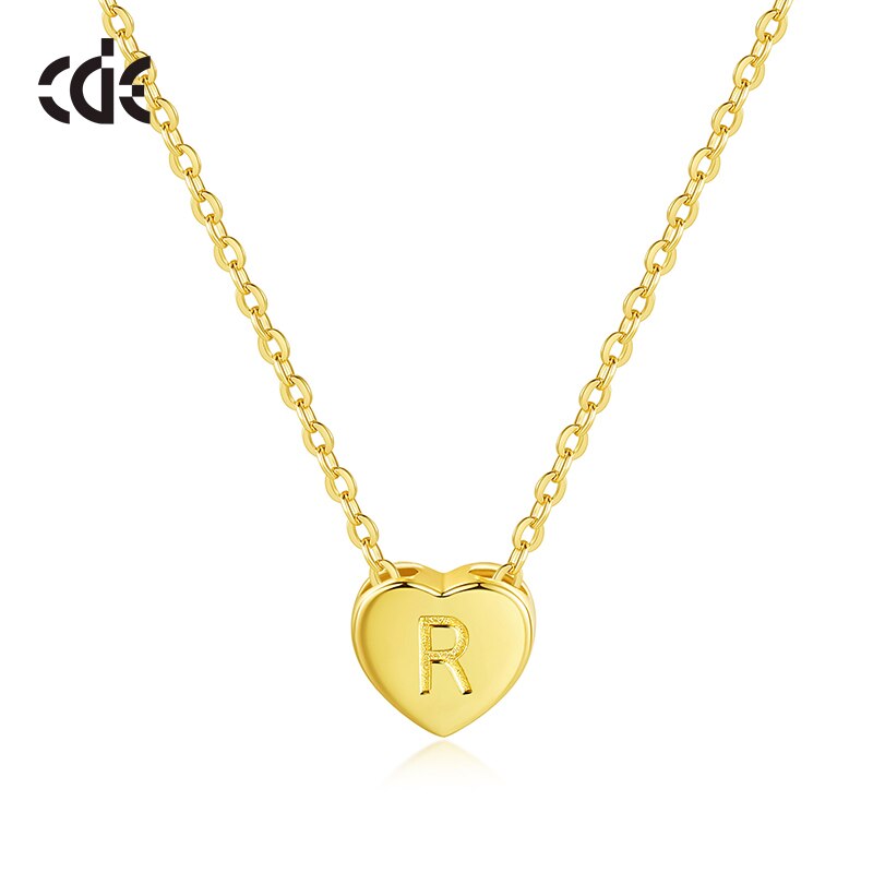 26 Letter Heart Pendant Necklace Jewelry Red Crystals from Swarovski Fashion Trend Necklace for Girl Gift Colar Vermelho - 200000162 R / United States / 40cm Find Epic Store