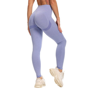 New Vital Seamless Yoga High Waist Running Pants - 200000614 Blue / S / United States Find Epic Store